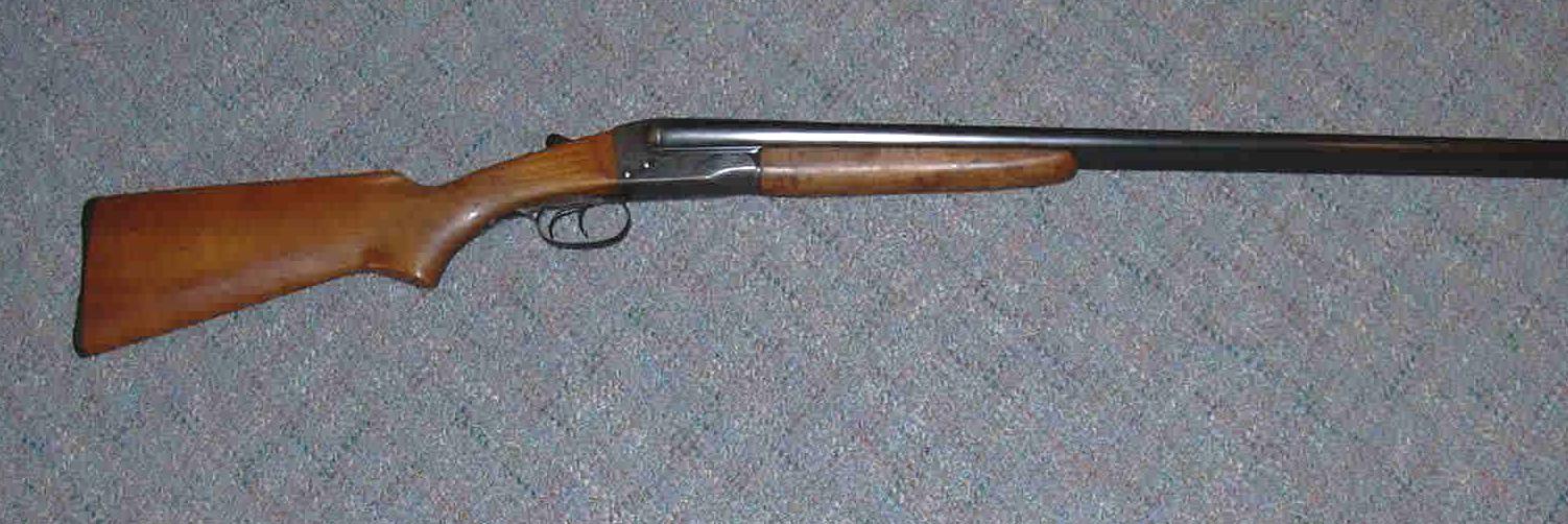 Stevens, J. Arms Co. Springfield Model 5100 Double Barrel 16 Gauge For